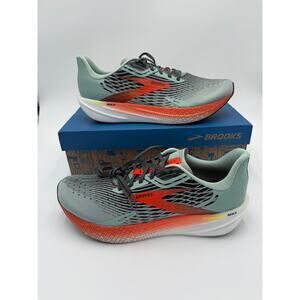 NEW Brooks Men's Hyperion Max Running Shoe - Blue Surf/Cherry/Night Life - M12.5
